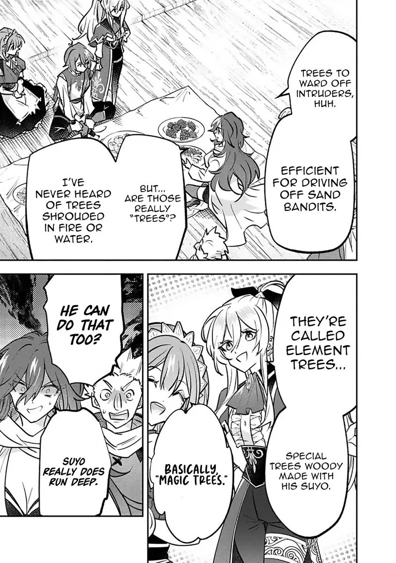 Skill "Shokuju" wo Tsukatte Tsuihou-saki de Nonbiri Kaitaku Hajimemasu Chapter 20.1 page 11