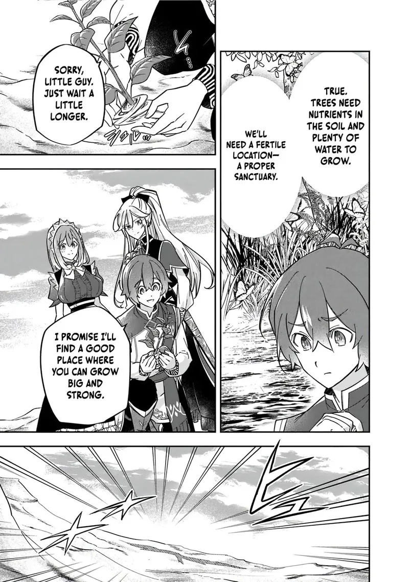 Skill "Shokuju" wo Tsukatte Tsuihou-saki de Nonbiri Kaitaku Hajimemasu Chapter 4.1 page 13