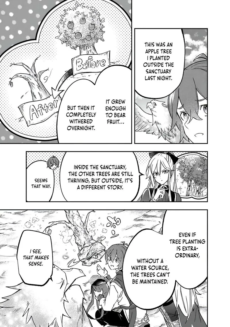 Skill "Shokuju" wo Tsukatte Tsuihou-saki de Nonbiri Kaitaku Hajimemasu Chapter 7.1 page 9
