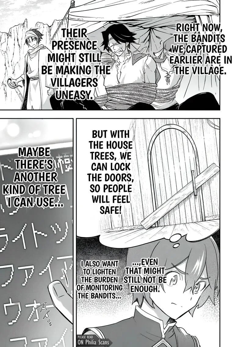 Skill "Shokuju" wo Tsukatte Tsuihou-saki de Nonbiri Kaitaku Hajimemasu Chapter 9.1 page 5