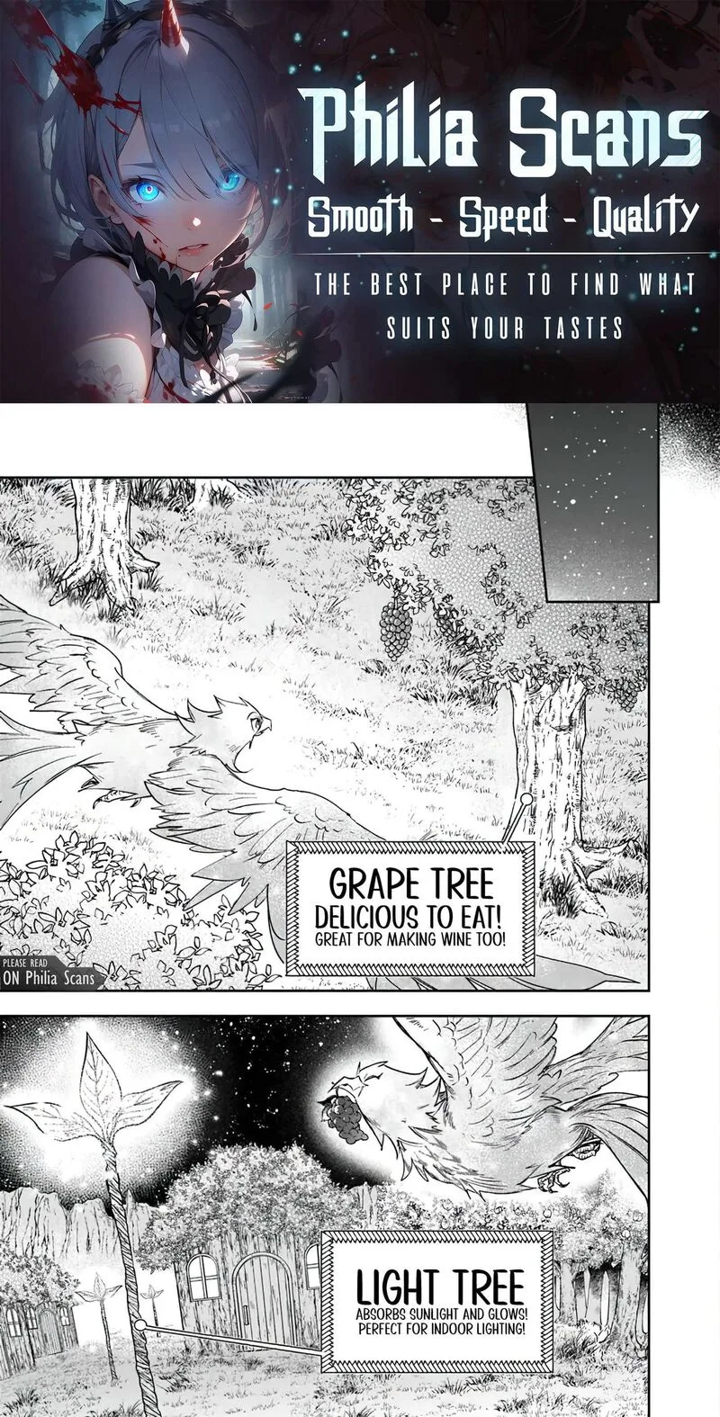 Skill "Shokuju" wo Tsukatte Tsuihou-saki de Nonbiri Kaitaku Hajimemasu Chapter 9.2 page 1