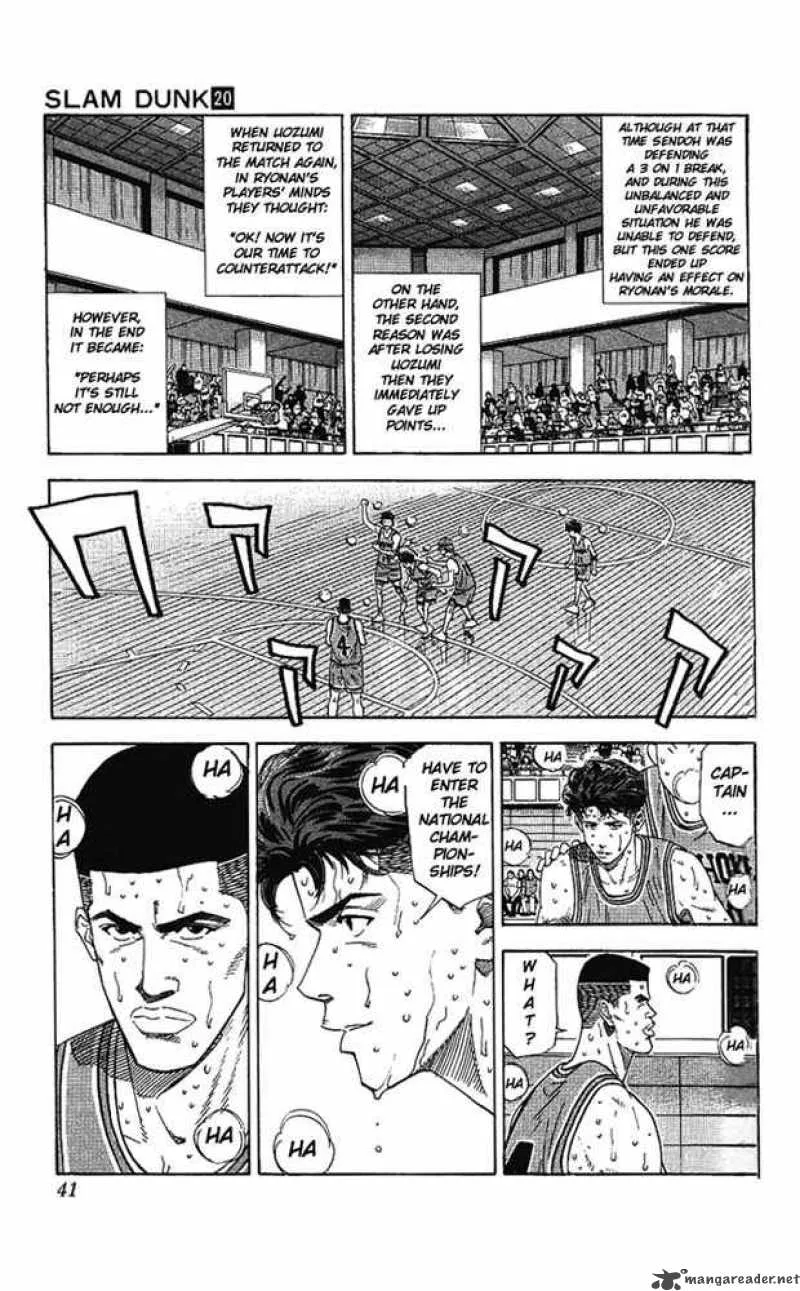 Slam Dunk Chapter 172 page 14