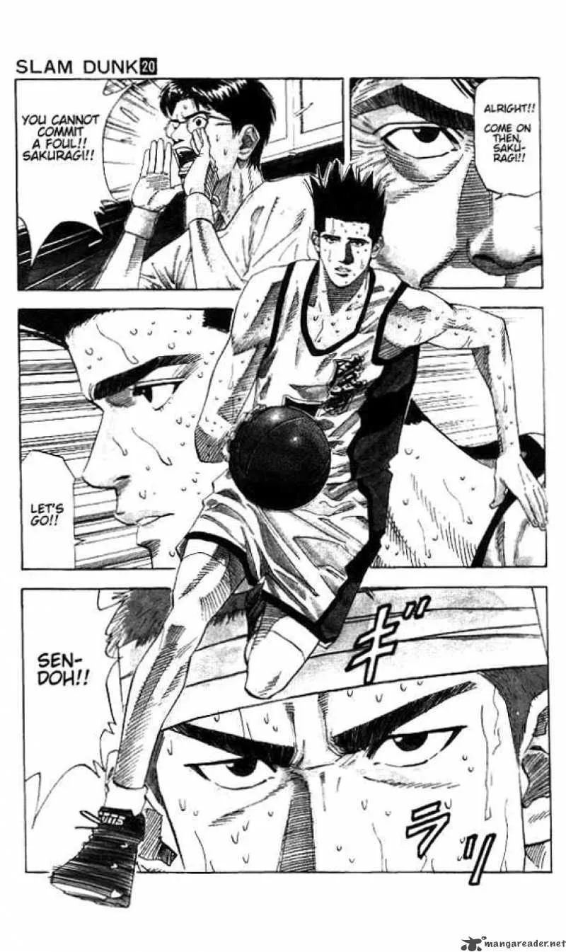 Slam Dunk Chapter 175 page 18