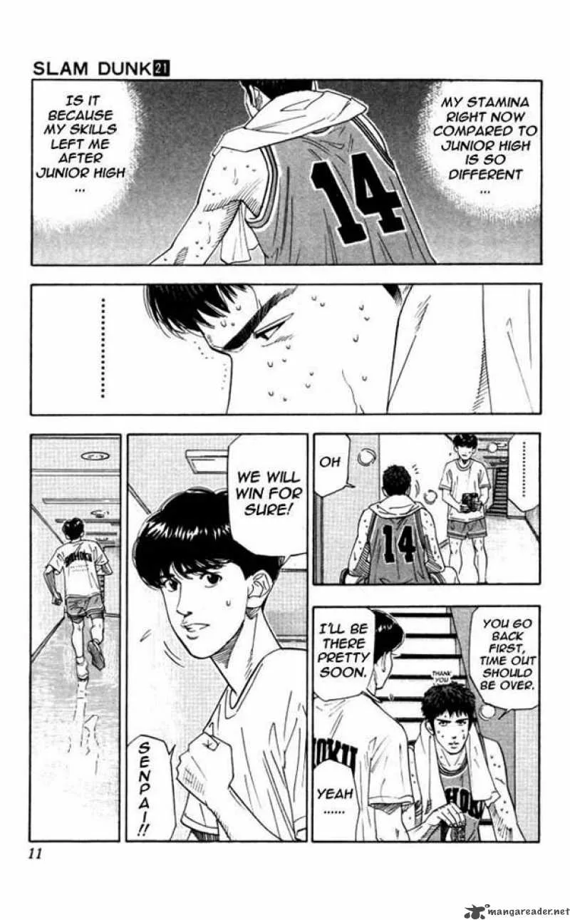 Slam Dunk Chapter 180 page 9