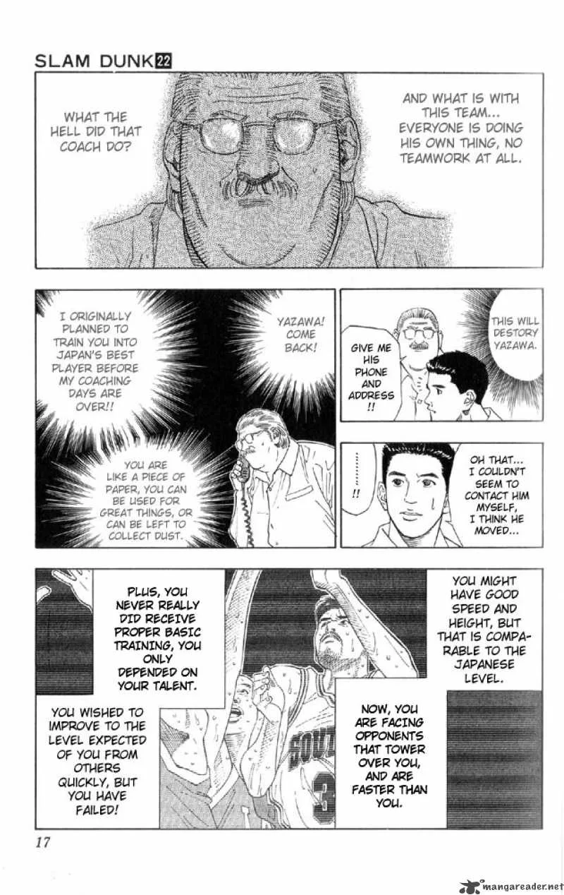 Slam Dunk Chapter 189 page 15