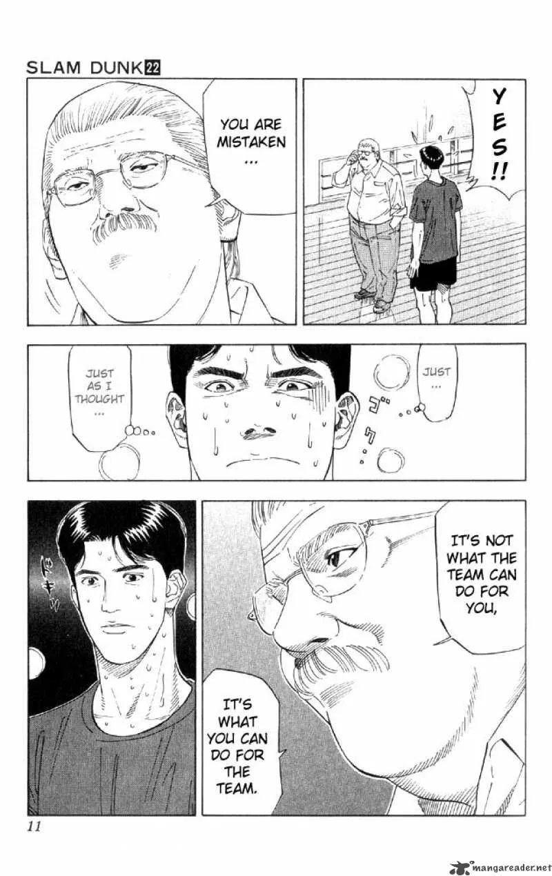 Slam Dunk Chapter 189 page 9