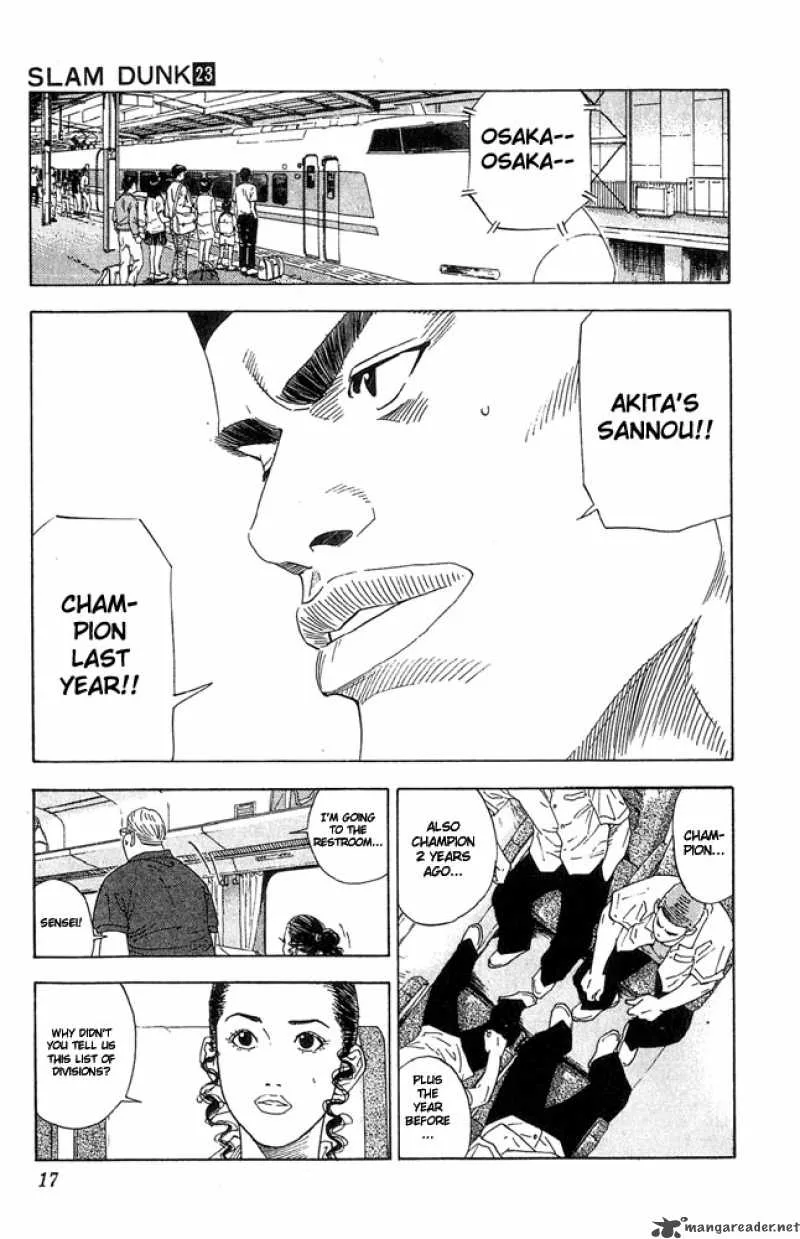 Slam Dunk Chapter 198 page 15