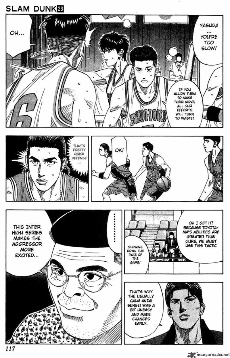Slam Dunk Chapter 203 page 11