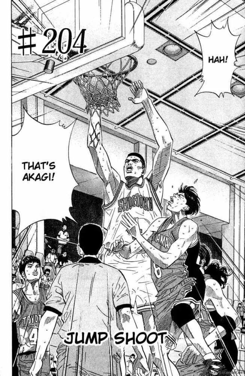 Slam Dunk Chapter 204 page 2