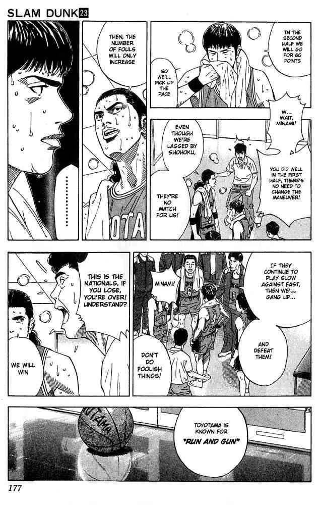 Slam Dunk Chapter 206 page 11