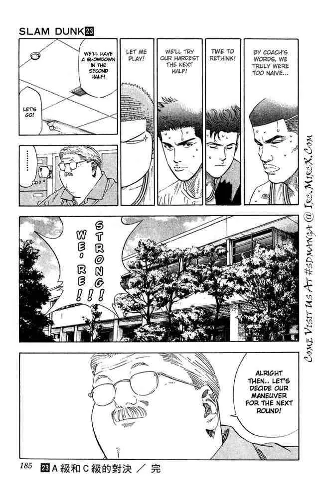 Slam Dunk Chapter 206 page 19