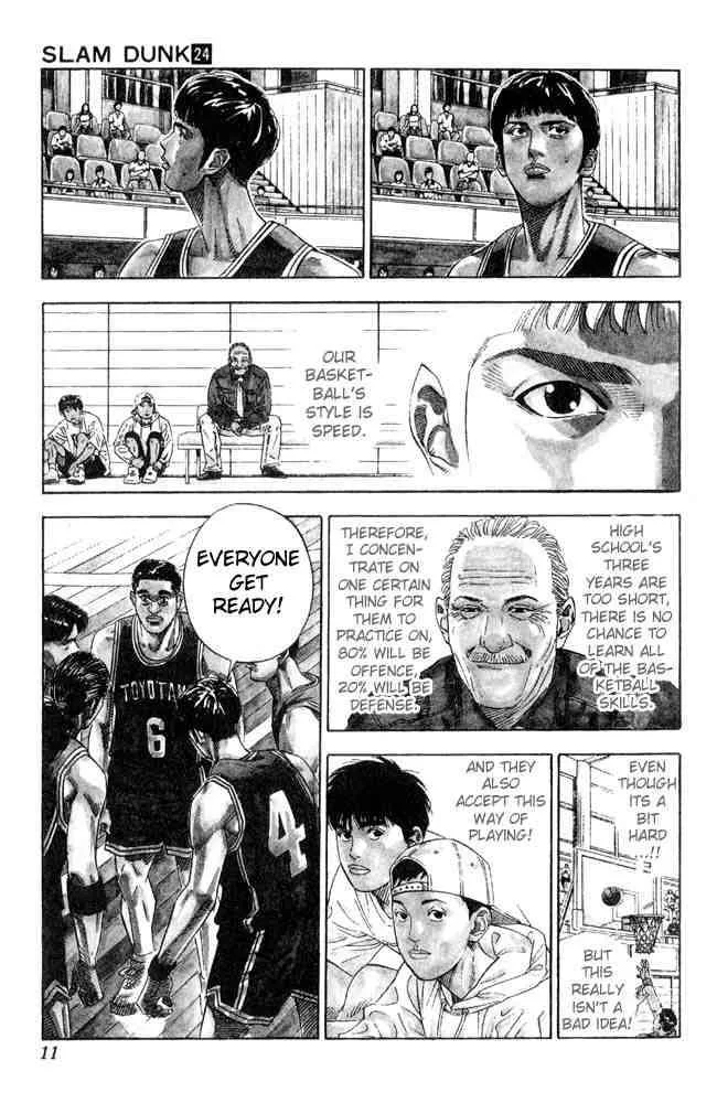 Slam Dunk Chapter 207 page 8
