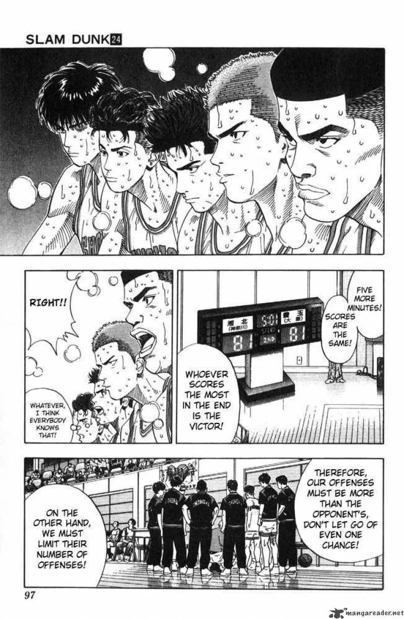 Slam Dunk Chapter 211 page 11