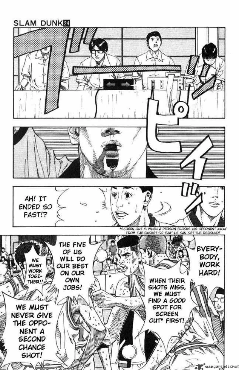 Slam Dunk Chapter 211 page 13