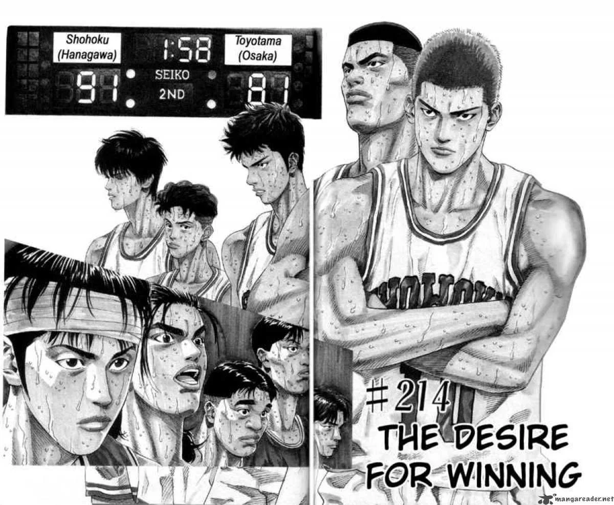 Slam Dunk Chapter 214 page 2
