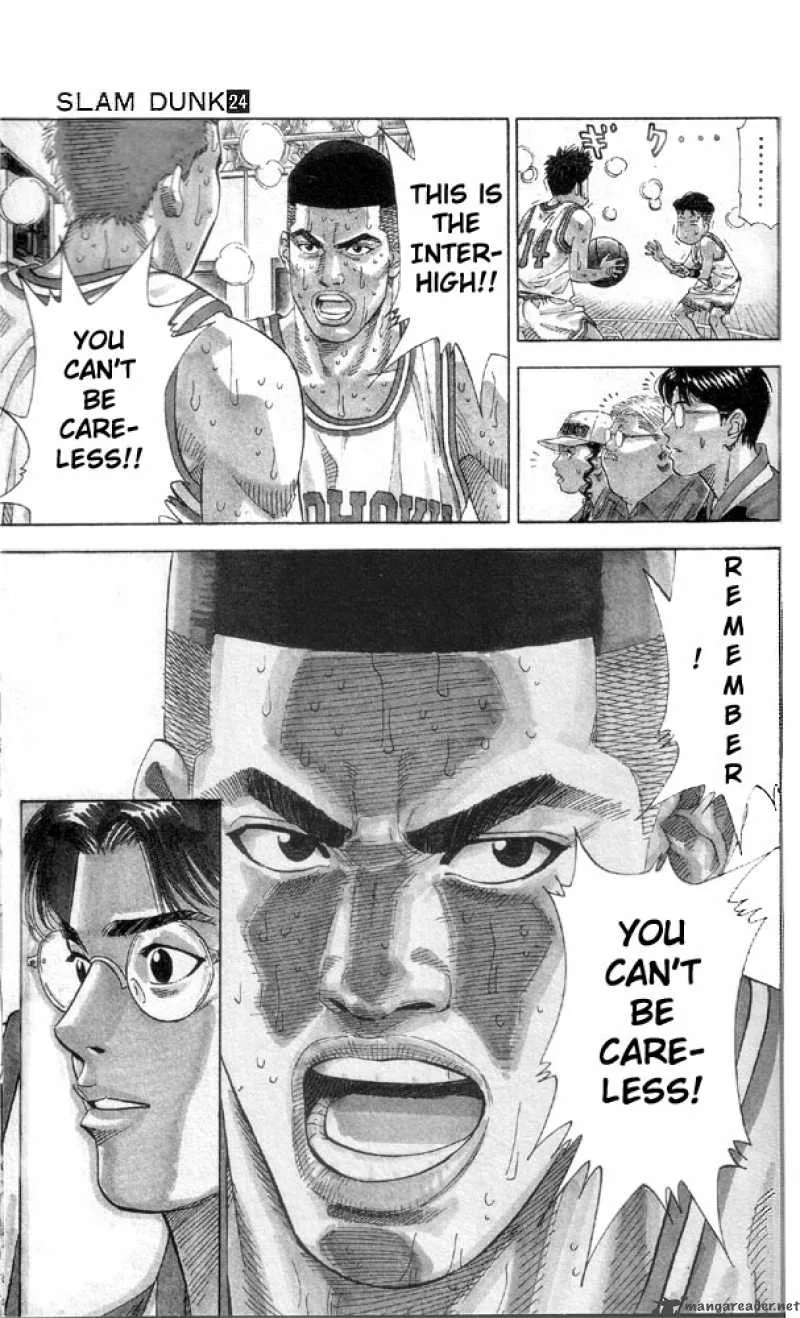 Slam Dunk Chapter 214 page 12