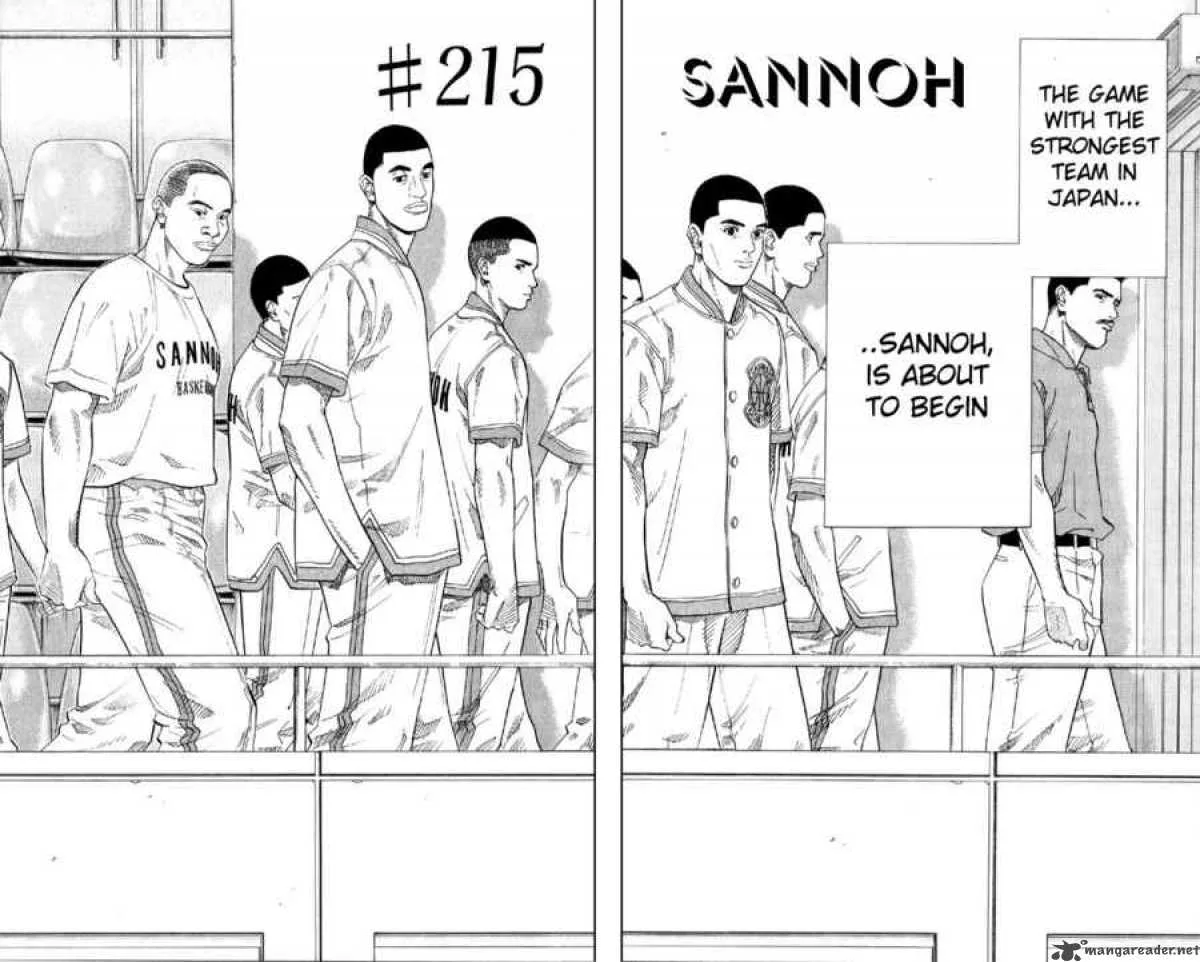 Slam Dunk Chapter 215 page 2