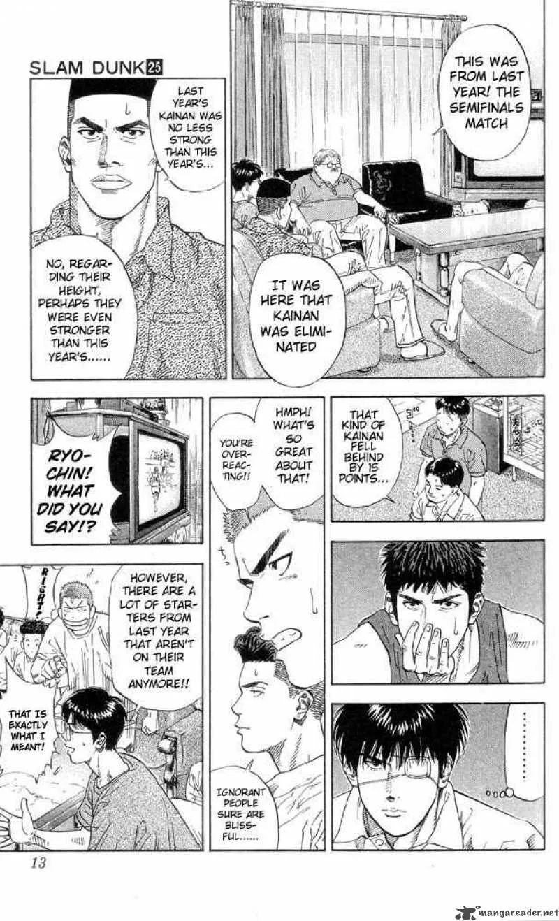 Slam Dunk Chapter 216 page 11