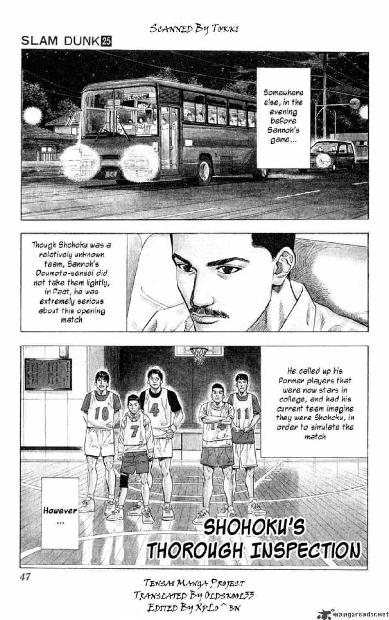 Slam Dunk Chapter 218 page 1