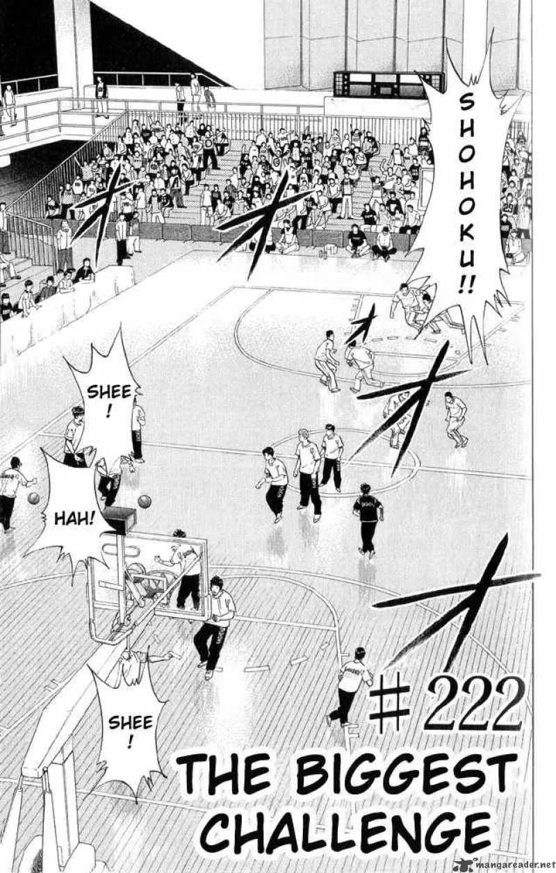 Slam Dunk Chapter 222 page 1
