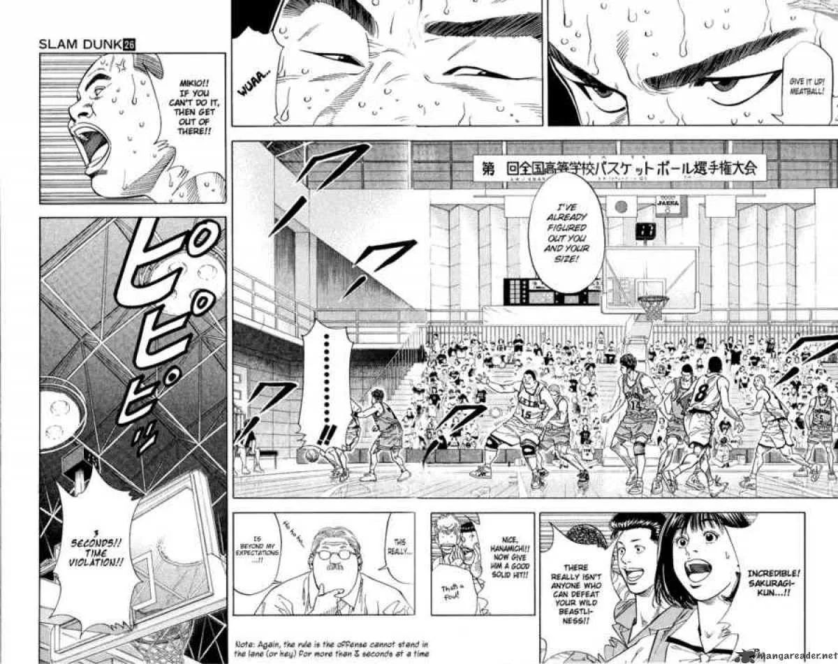 Slam Dunk Chapter 232 page 2