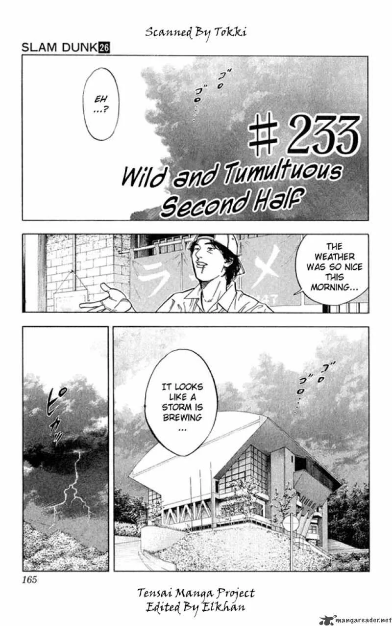 Slam Dunk Chapter 233 page 1