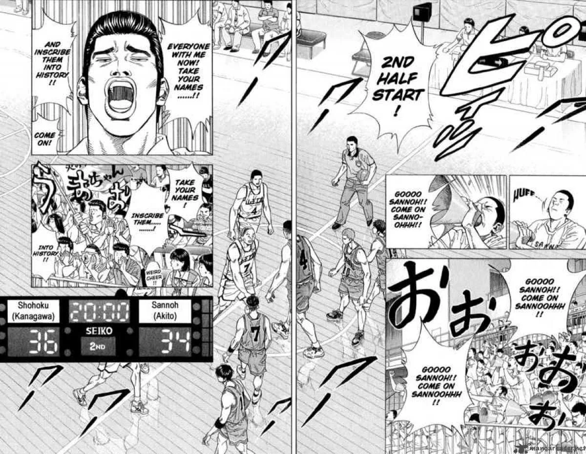 Slam Dunk Chapter 233 page 8