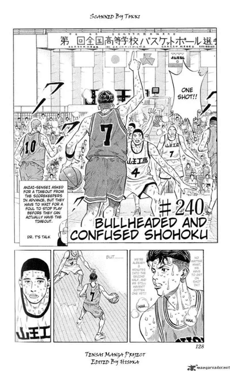 Slam Dunk Chapter 240 page 2