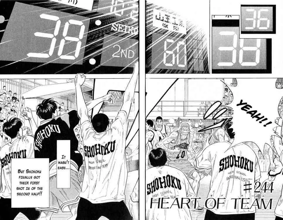 Slam Dunk Chapter 244 page 2