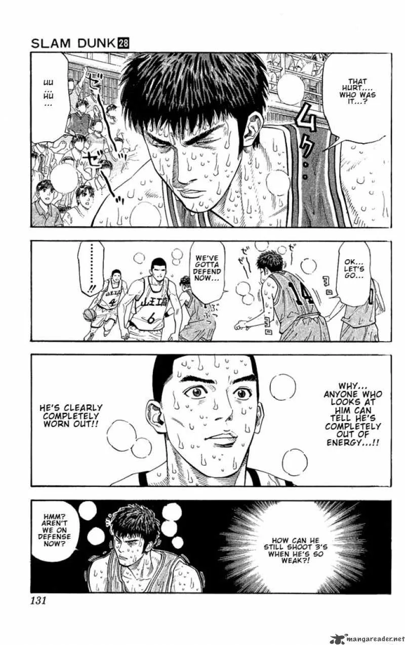 Slam Dunk Chapter 249 page 4