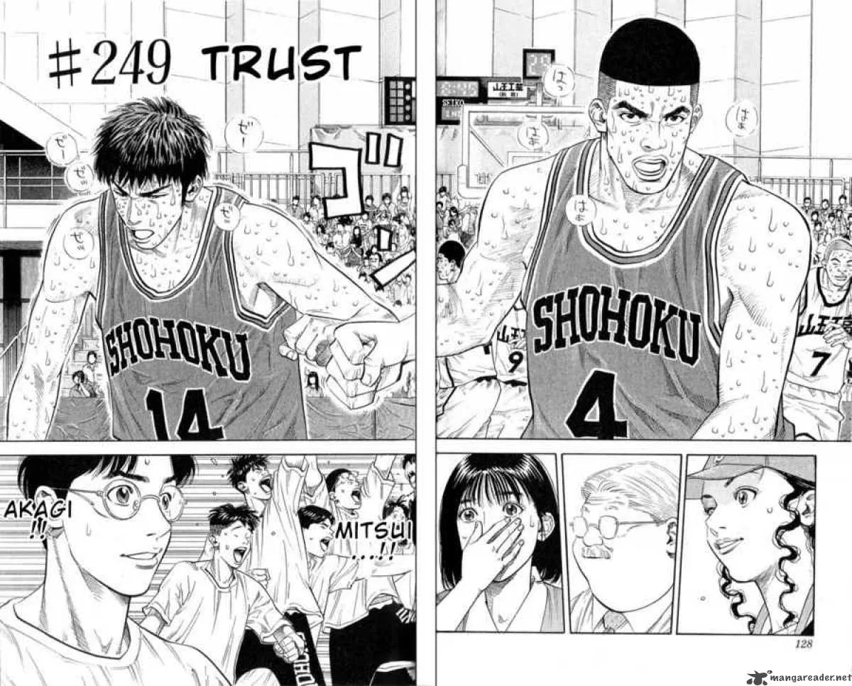 Slam Dunk Chapter 249 page 2