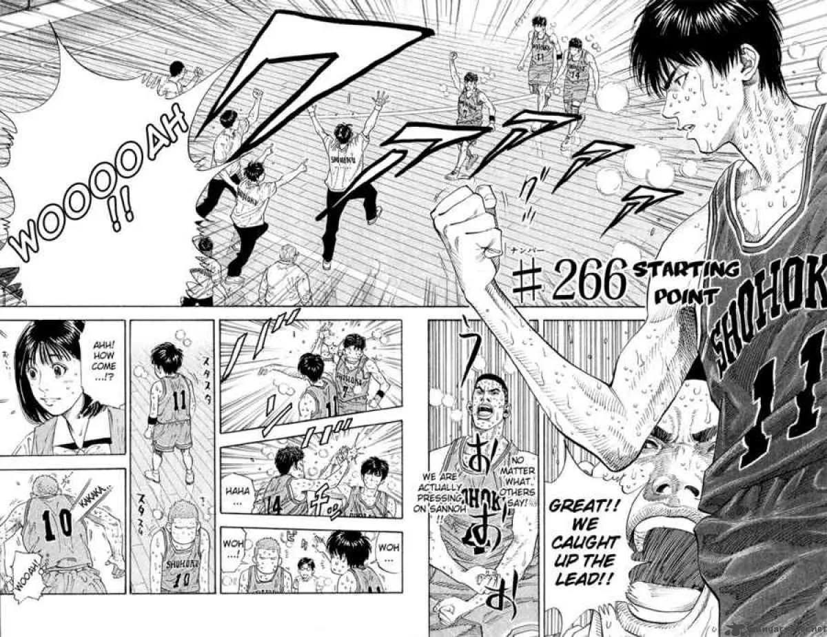 Slam Dunk Chapter 266 page 4