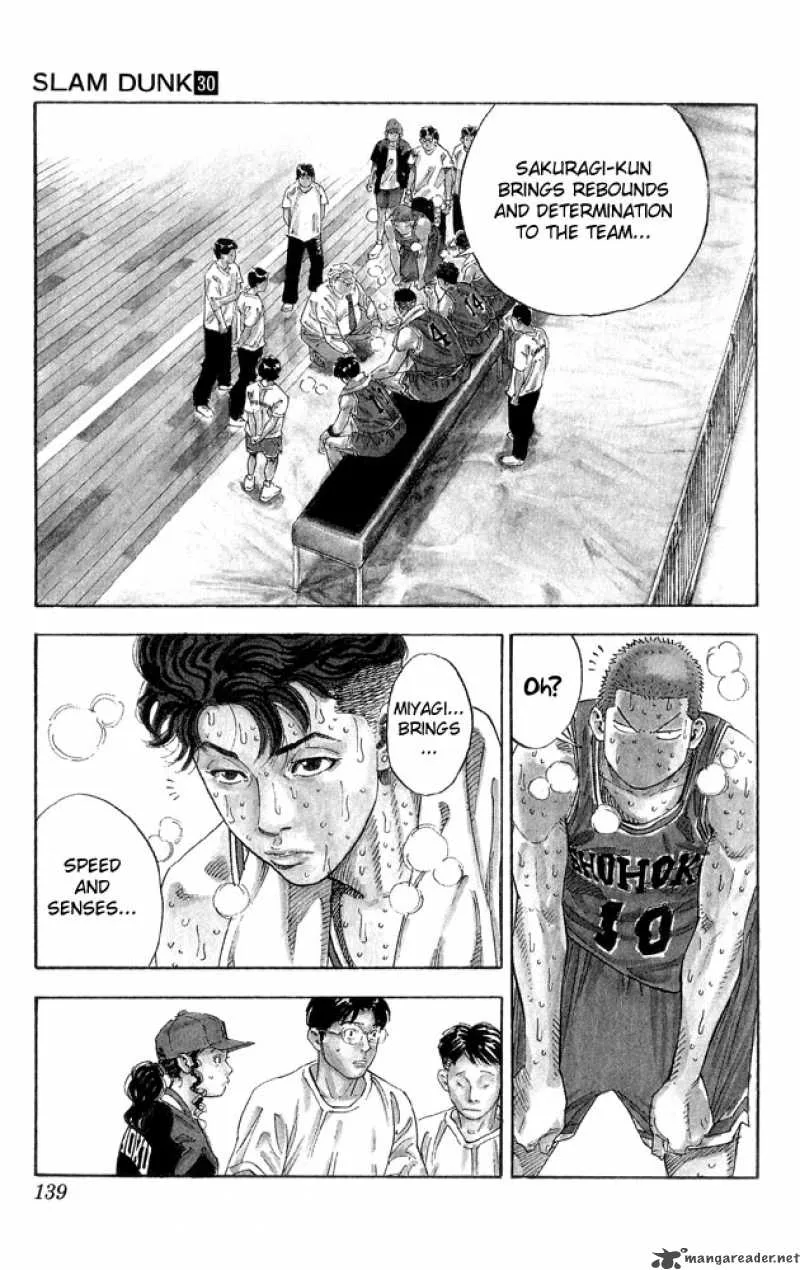 Slam Dunk Chapter 267 page 10