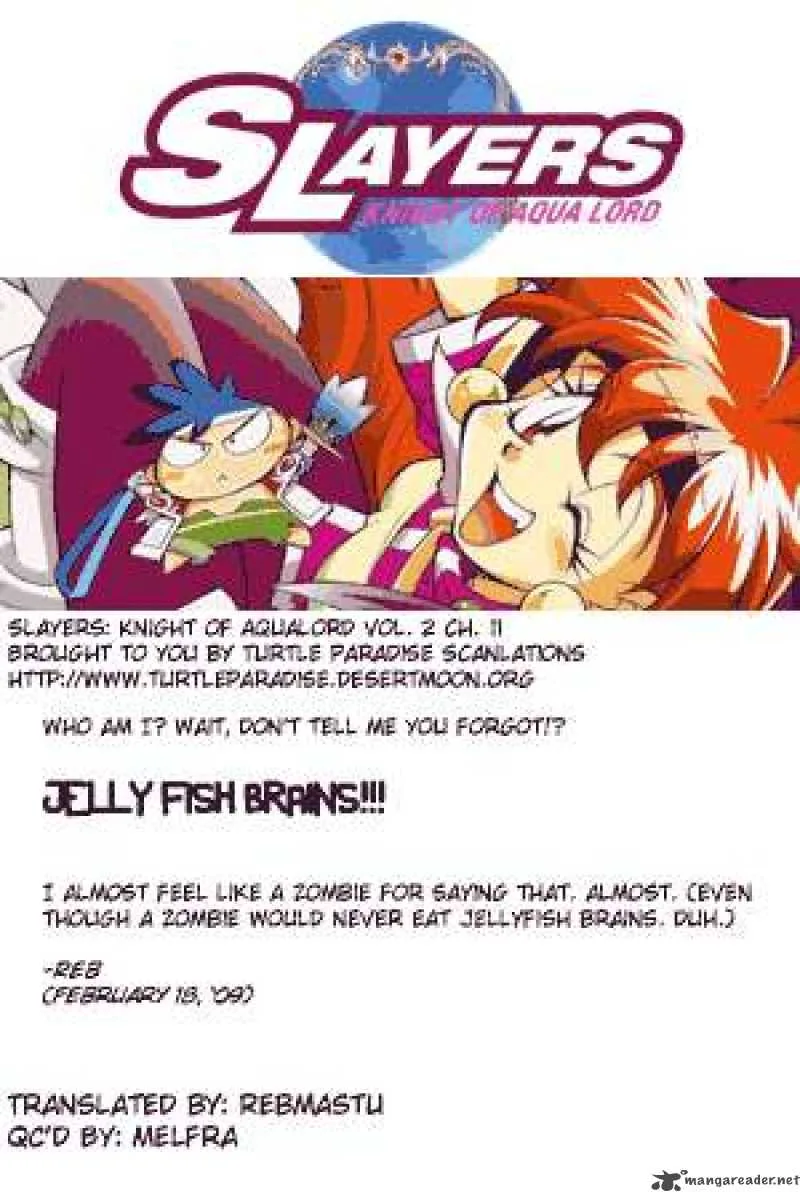 Slayers - Knight Of The Aqua Lord Chapter 11 page 27