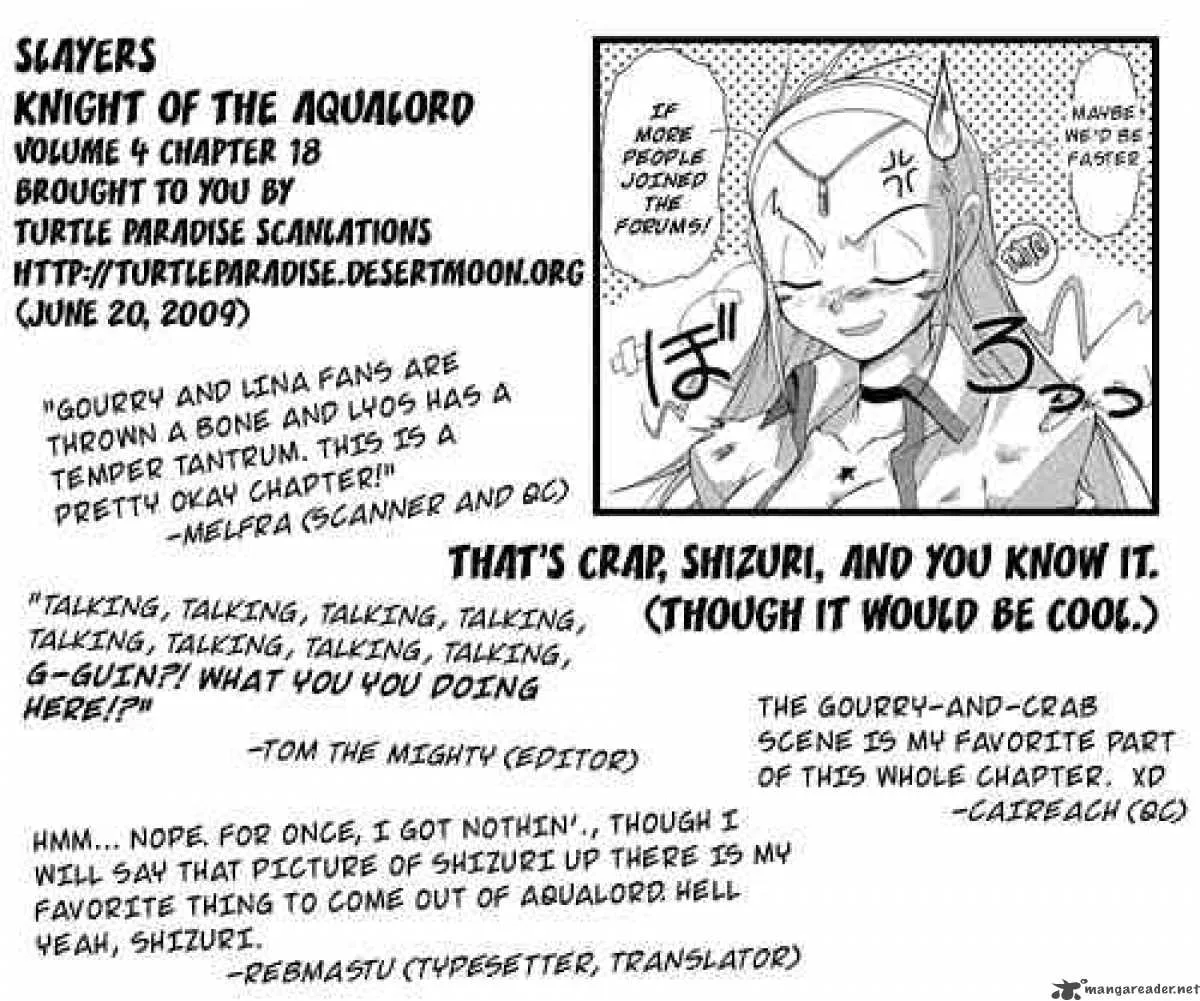 Slayers - Knight Of The Aqua Lord Chapter 18 page 33