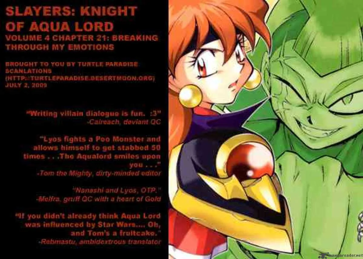 Slayers - Knight Of The Aqua Lord Chapter 21 page 33