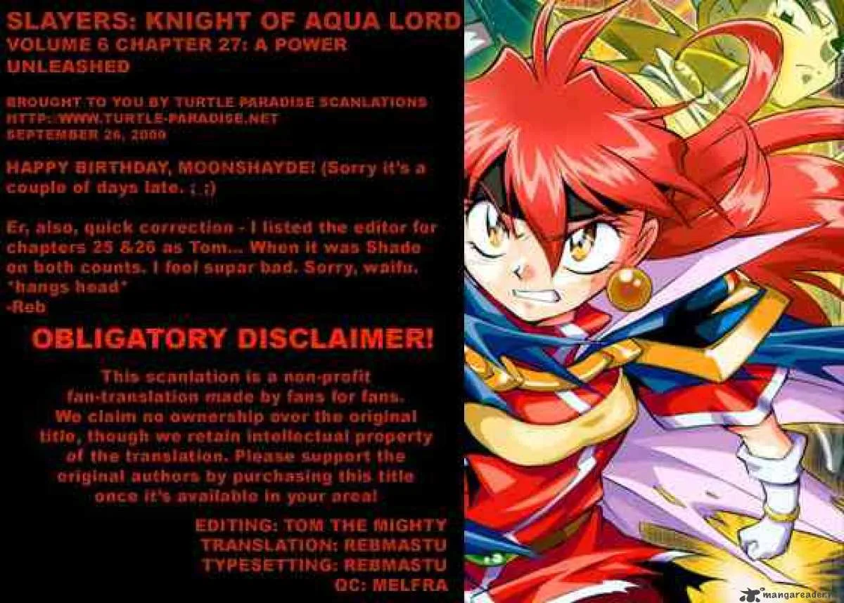 Slayers - Knight Of The Aqua Lord Chapter 27 page 35