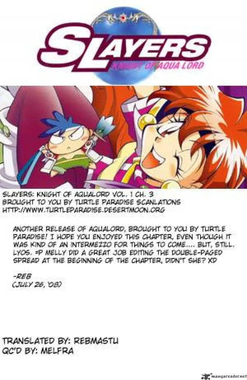 Slayers - Knight Of The Aqua Lord Chapter 3 page 30