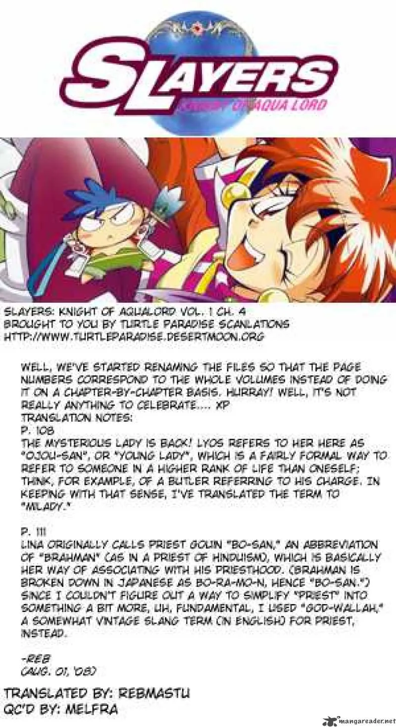 Slayers - Knight Of The Aqua Lord Chapter 4 page 25