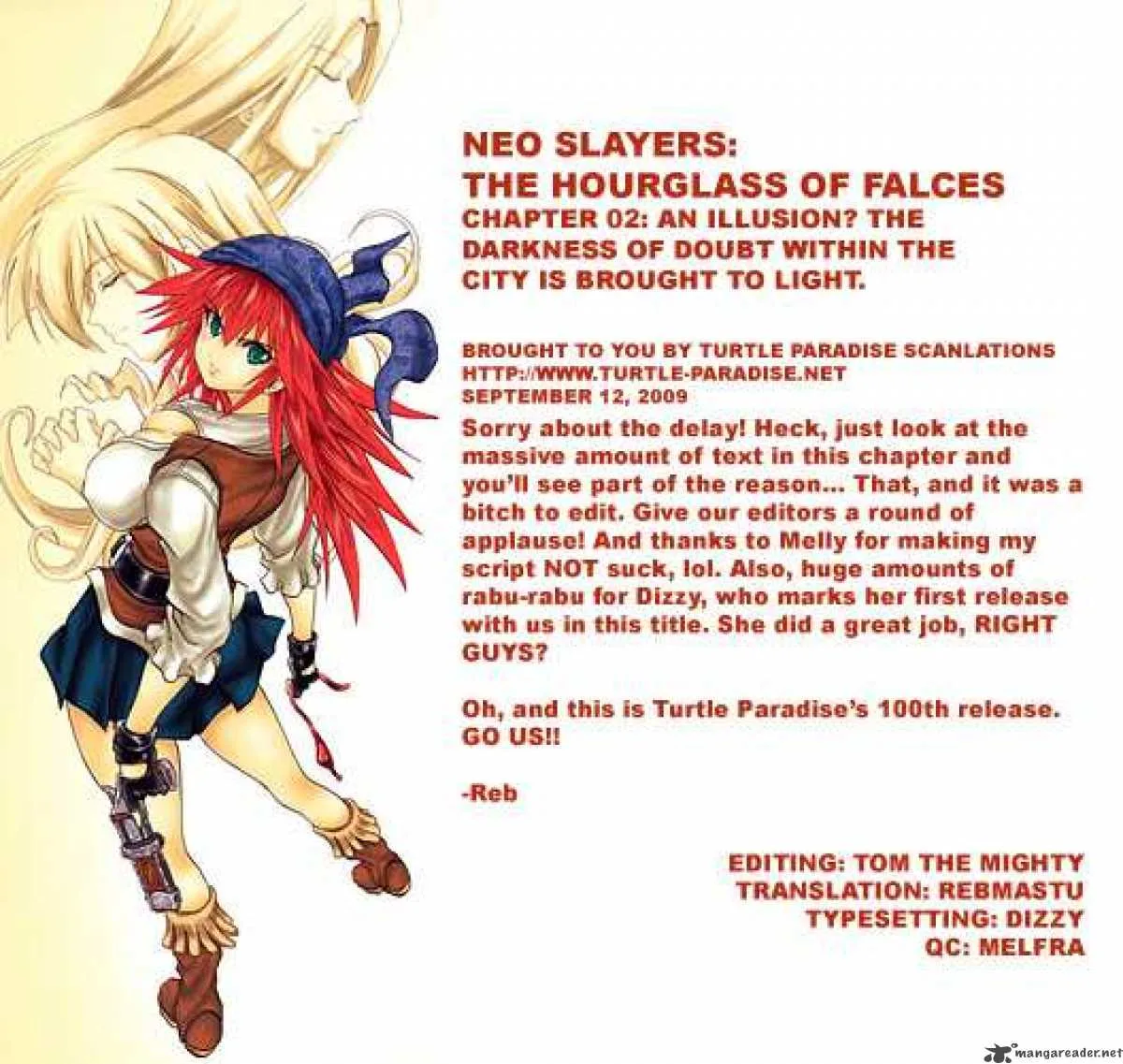 Slayers - The Hourglass of Falces Chapter 2 page 39