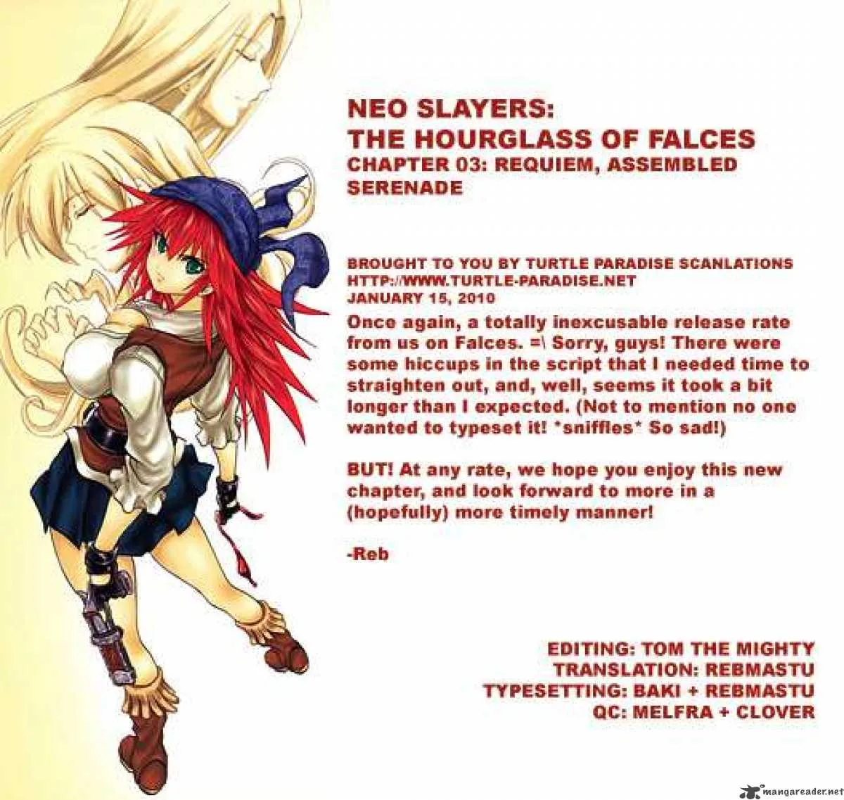 Slayers - The Hourglass of Falces Chapter 3 page 39