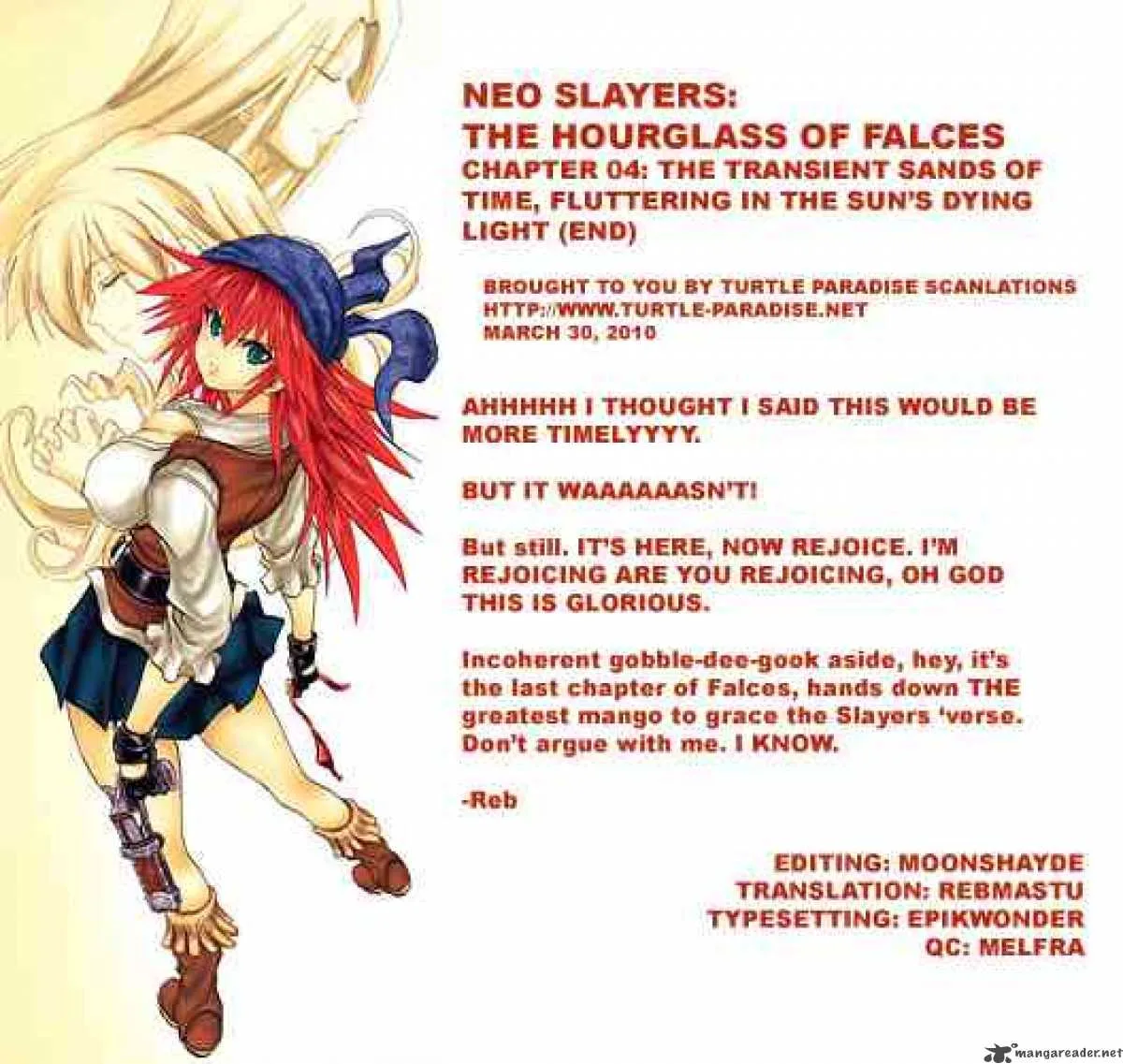 Slayers - The Hourglass of Falces Chapter 4 page 40