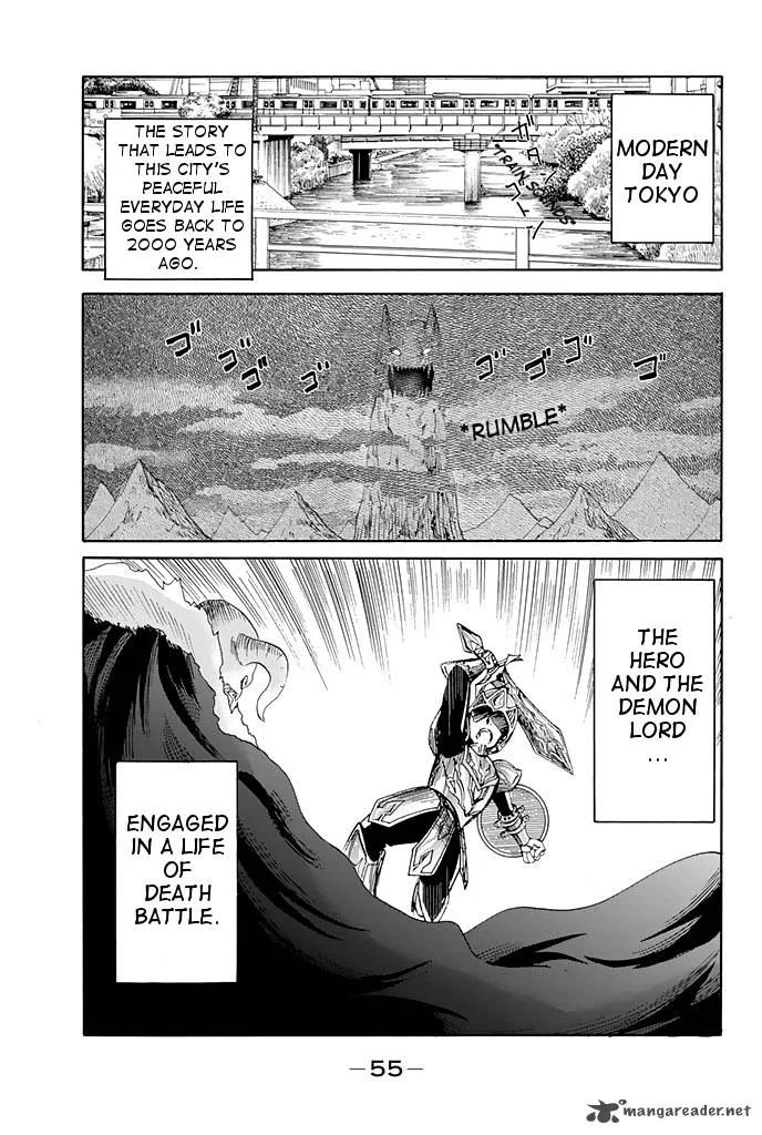 Slime-san to Yuusha Kenkyuubu Chapter 3 page 1