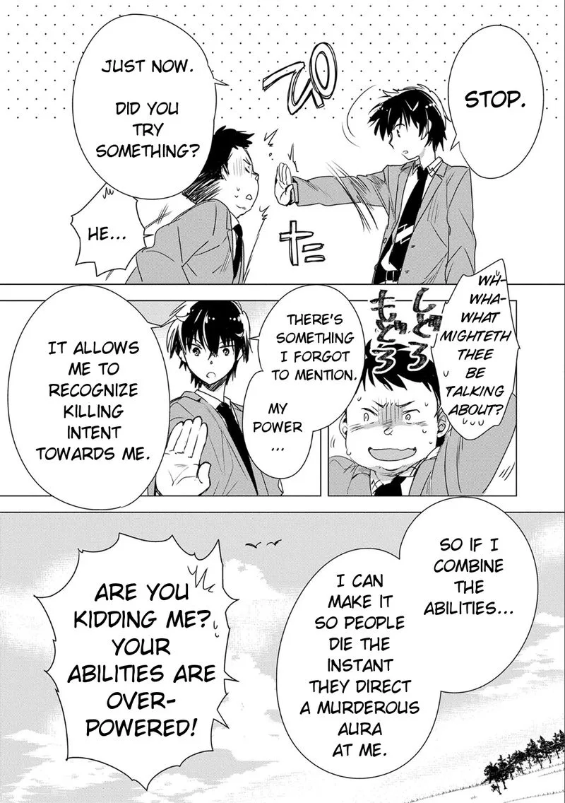 Sokushi Cheat ga Saikyou Sugite, Isekai no Yatsura ga Marude Aite ni Naranai n desu ga Chapter 2 page 9