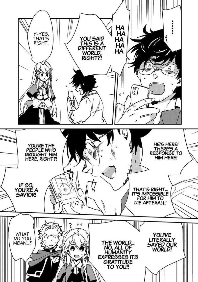 Sokushi Cheat ga Saikyou Sugite, Isekai no Yatsura ga Marude Aite ni Naranai n desu ga Chapter 28 page 23