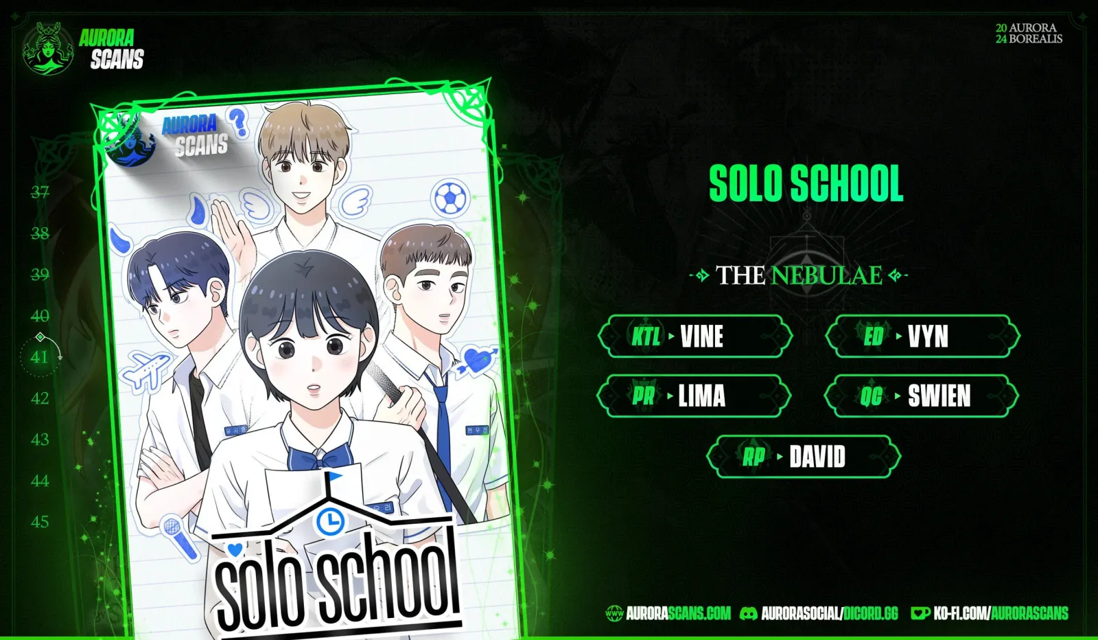Solo School Chapter 41 page 1