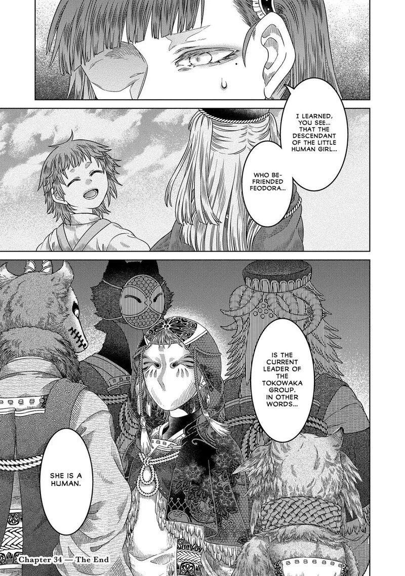 Somali to Mori no Kami-sama Chapter 34 page 27