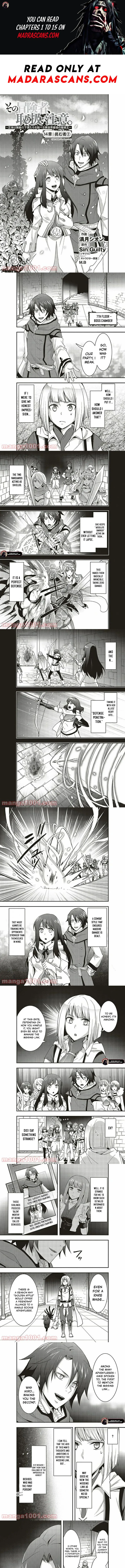 Sono Bouken-sha, Toriatsukai chuui. ~Shoutai wa Muteki no Geboku-tachi wo Suberu Isekai Saikyou no Madou-ou~ Chapter 14.1 page 1