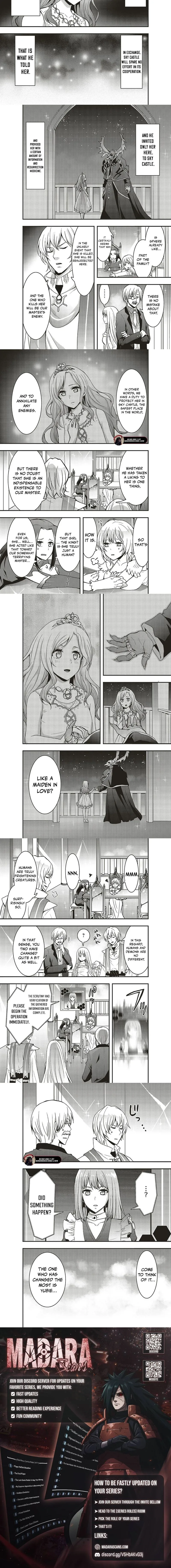 Sono Bouken-sha, Toriatsukai chuui. ~Shoutai wa Muteki no Geboku-tachi wo Suberu Isekai Saikyou no Madou-ou~ Chapter 15.1 page 2
