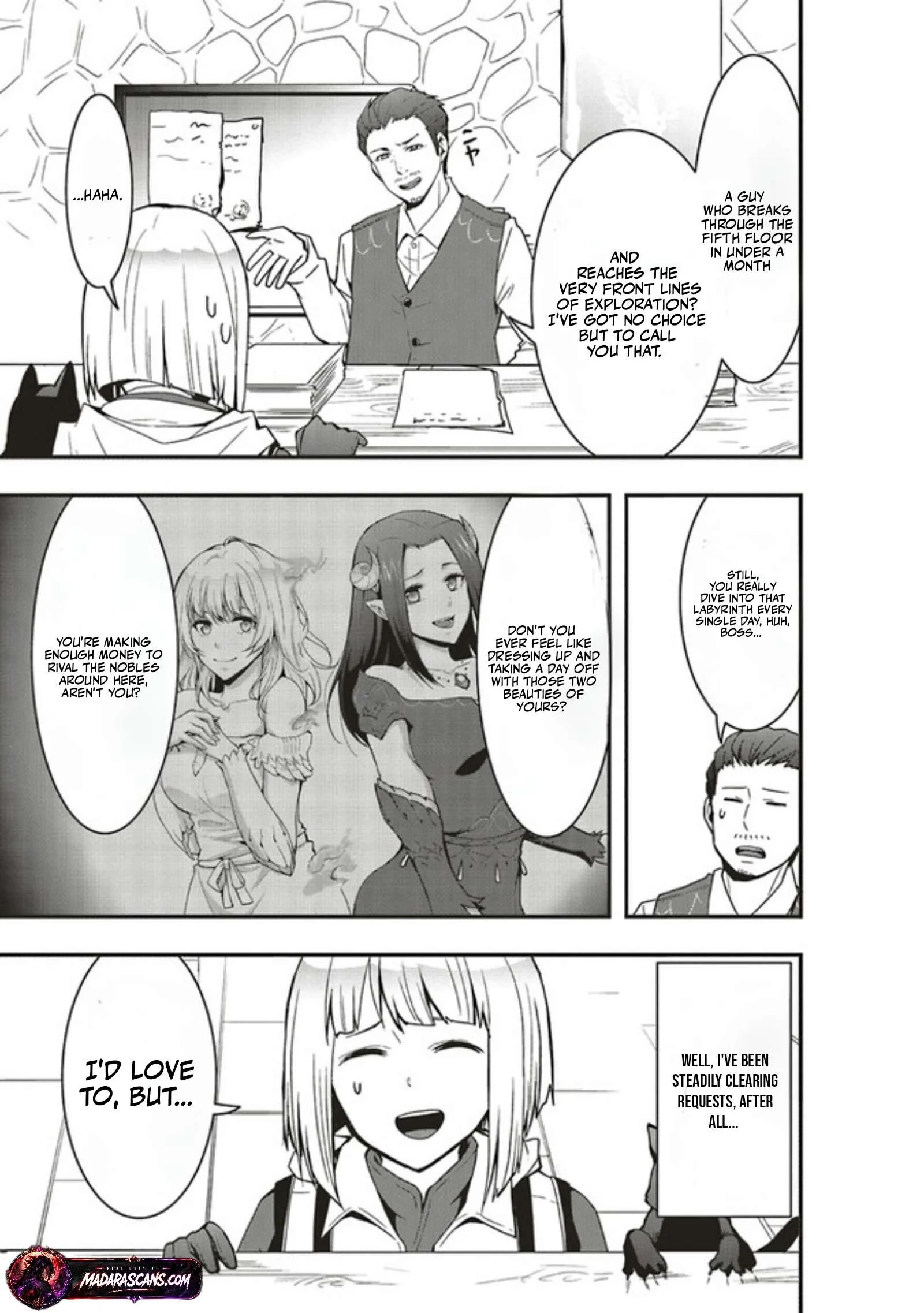 Sono Bouken-sha, Toriatsukai chuui. ~Shoutai wa Muteki no Geboku-tachi wo Suberu Isekai Saikyou no Madou-ou~ Chapter 19.1 page 4